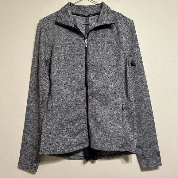 Victoria's Secret Jackets & Blazers - Victoria’s Secret Sport Sweat on Point Full Zip Gray Heather Full Zip‎ Jacket XS